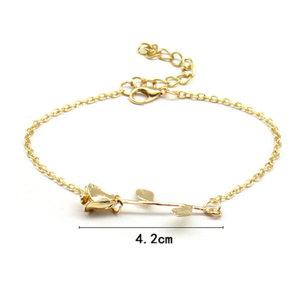 Delicate Love Rose Bracelet/Anklet